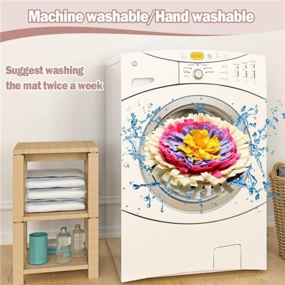 Snuffle Mat for Dogs,SniffMat Slow Feeding Mat,Interactive Feed Game for Boredom - Picture 6 of 7